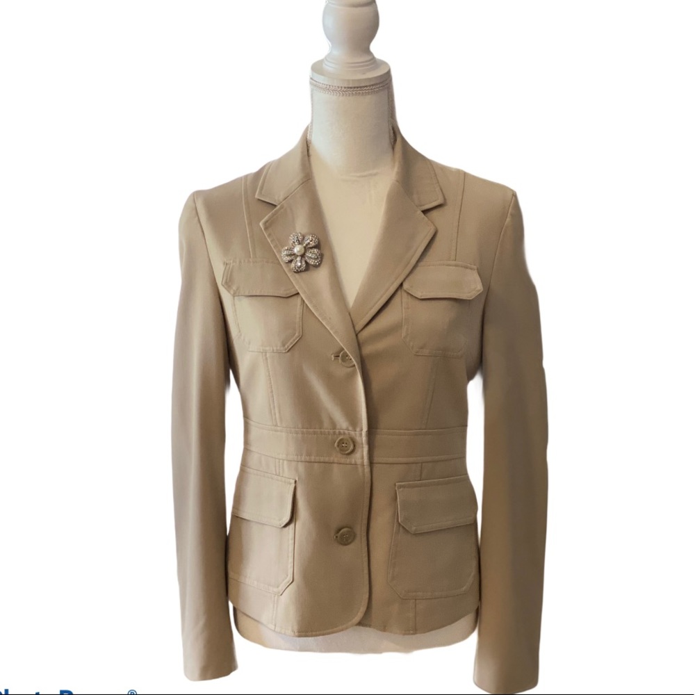 The Limited- Beige Short Blazer -A